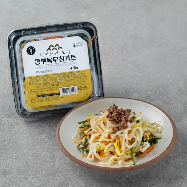테이스티 오색동부묵무침 470g 1개