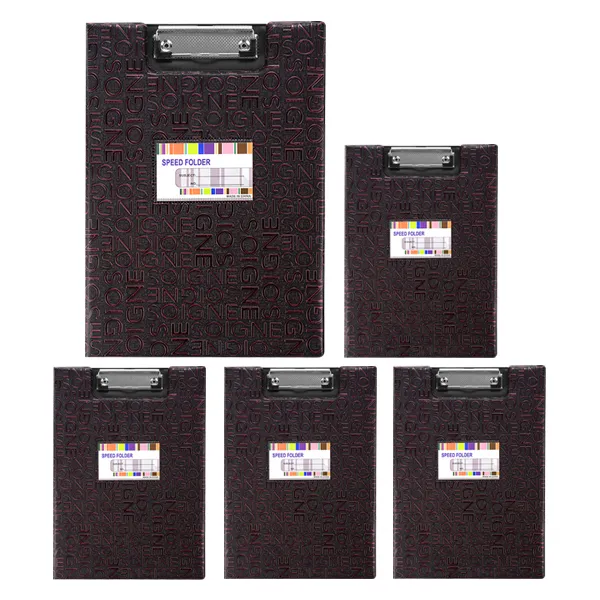 블루마토 레포트화일g 덮개형 A4 와인 5개