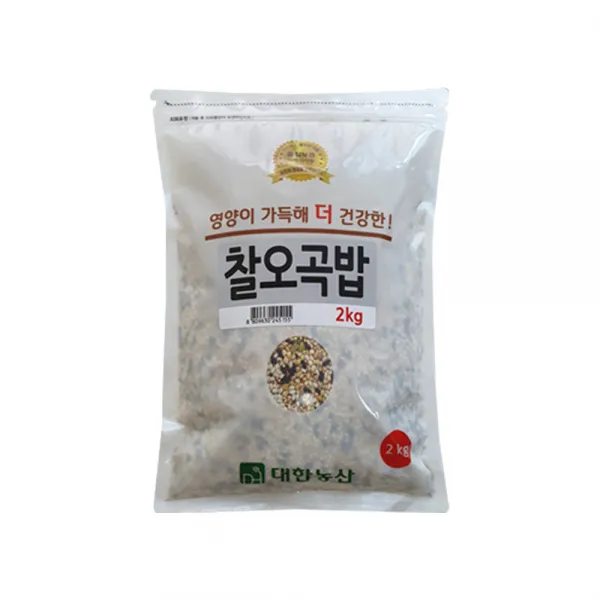 대한농산 찰오곡밥 혼합곡 2kg 1개