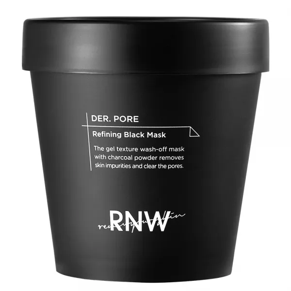 Rnw 더 포어 리파이닝 블랙 모공 케어 마스크 200ml 1개입 1개