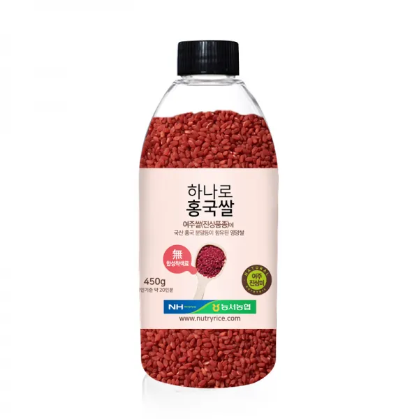 하나로라이스 컬러영양 하나로 홍국쌀, 450g, 1개