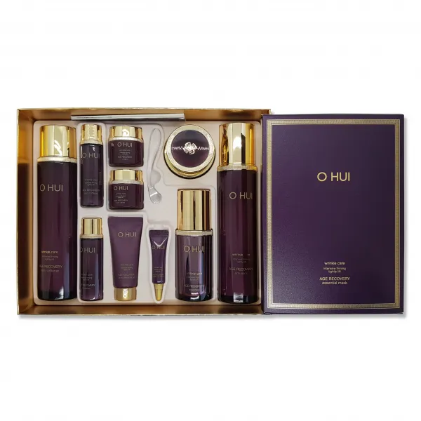 오휘 에이지 리커버리 스킨소프너 150ml + 20ml + 에멀전 140ml + 20ml + 에센스25ml + 크림30ml + 7ml 아이크림 20ml + 5ml + 세럼4ml + 마스크, 1세트