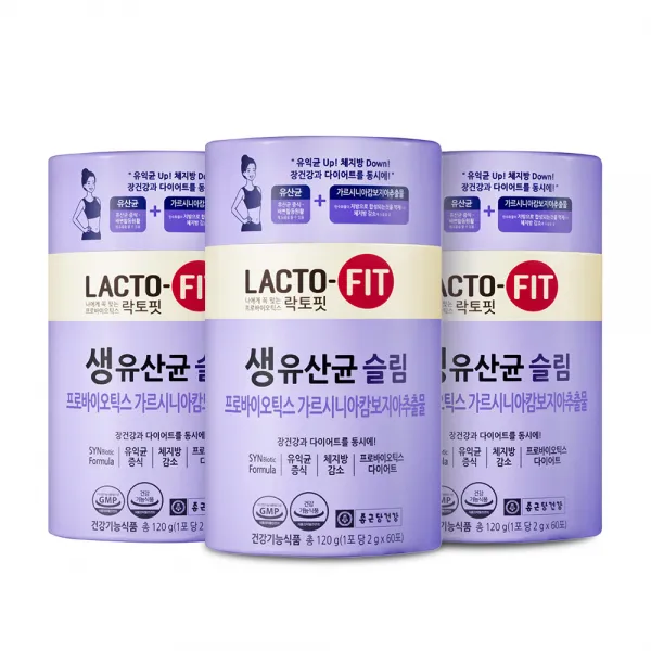 종근당건강 락토핏 생유산균 슬림 2g 180개