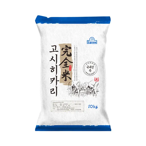 엘그로 씻어나온 완전미 고시히카리 쌀 10kg 1개