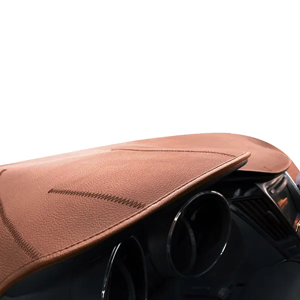 토드 프리미엄 가죽 대시보드커버 브라운 + 브라운 스티치 C-052-1, 쉐보레, 콜로라도 2020년형(전방추돌센서 무 / 수납함 유)