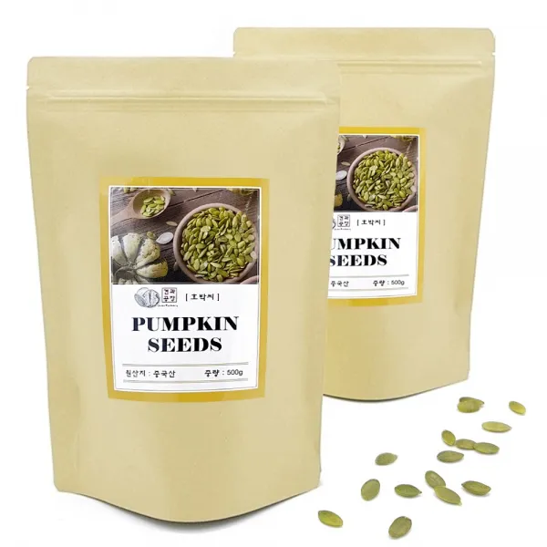 견과공장 호박씨, 500g, 2개