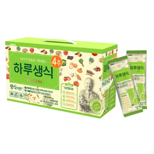 웰리유 식사대용 하루생식, 25g, 28개