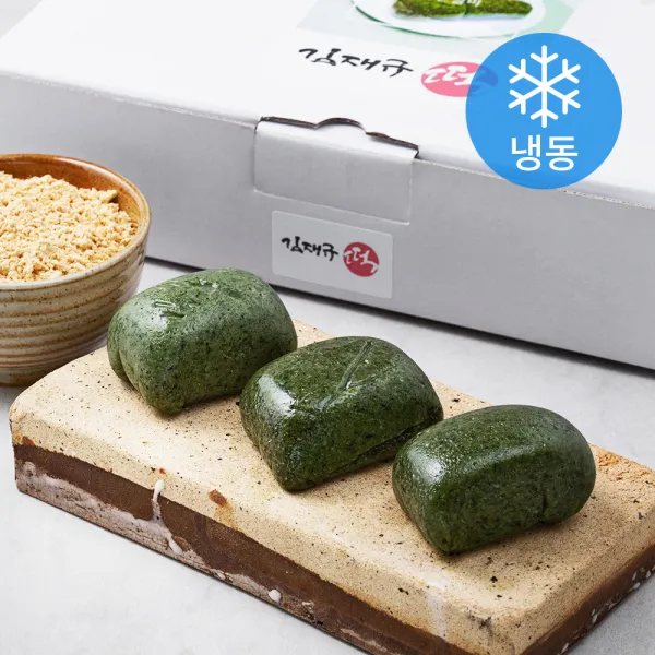 김재규우리떡연구소 명장 제주 쑥인절미 32개입 냉동 2240g 1개