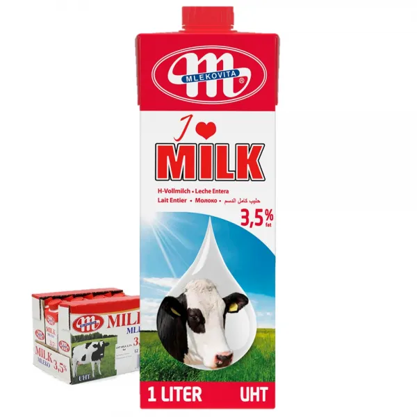 코함 믈레코 자연방목 멸균 우유, 1000ml, 12개