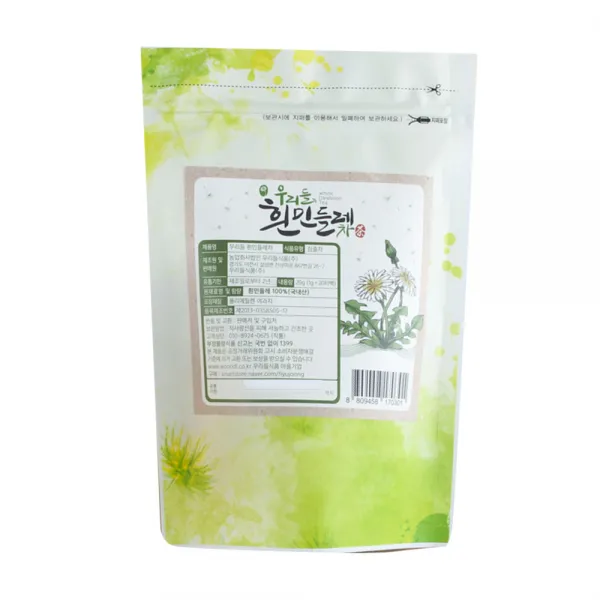 우리들 흰민들레차 티백, 1g, 20개