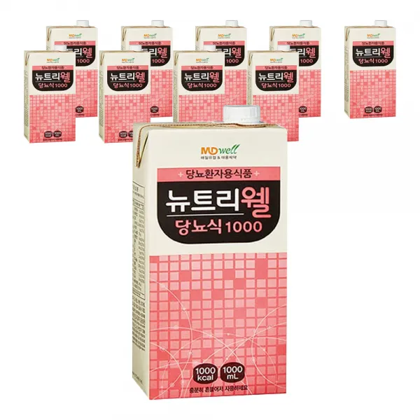 엠디웰 뉴트리웰 테트라 당뇨식 1000ml 10개