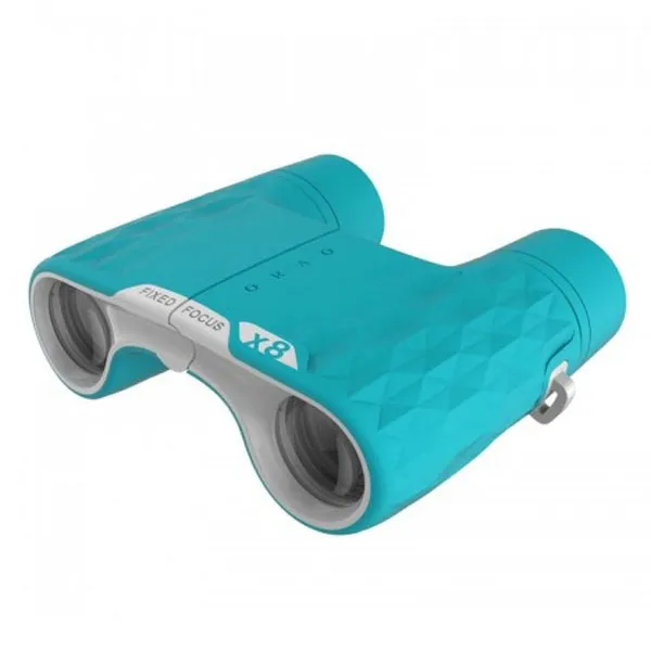 데카트론 Binoculars X8 아동용 등산 망원경 그린 25mm
