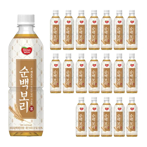 동원 순백보리차, 500ml, 20개