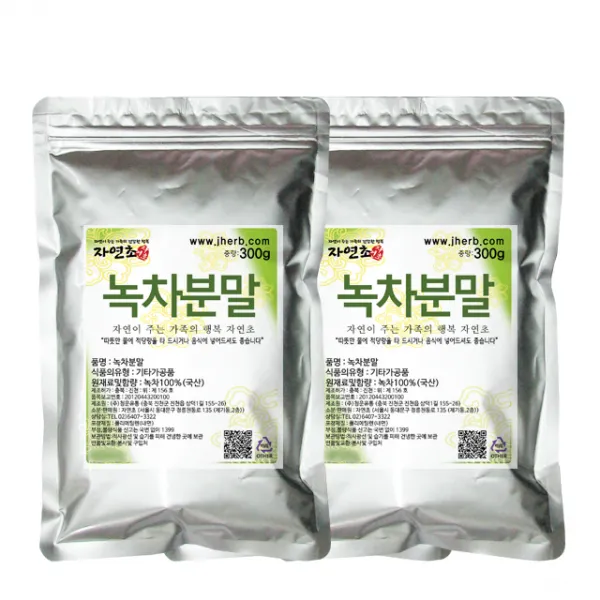 자연초 녹차분말 600g 1개