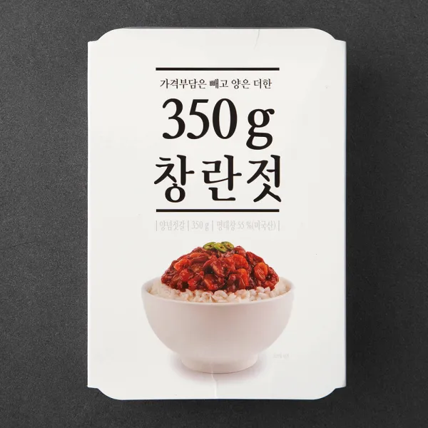 창난젓, 350g, 1개