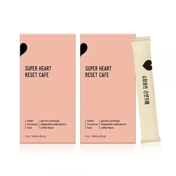 슈퍼하트 리셋카페 다이어트 커피 6g 28개