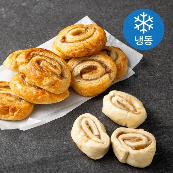 맘쿠킹 브리도 미니 시나몬스웰 생지 (냉동), 35g, 20개