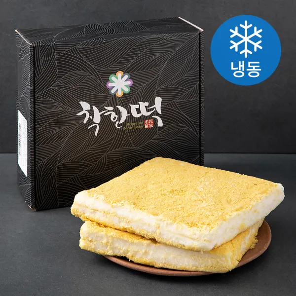 착한떡 제수용 콩시루떡 (냉동), 600g, 3팩