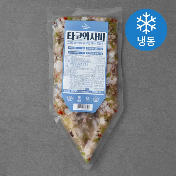고래미 타코와사비 냉동 300g 1개