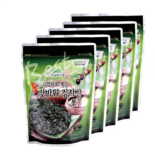 갓바위식품 대천 김자반볶음, 50g, 5개