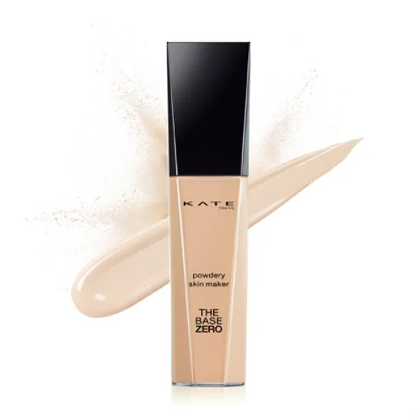 케이트 파우더리 스킨 메이커 더 베이스 제로 파운데이션 30ml, 01 아이보리, 1개