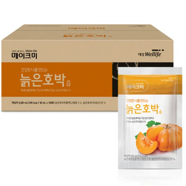 메이크미 늙은호박즙, 90ml, 100개