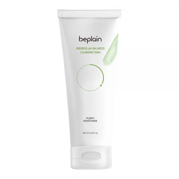 비플레인 녹두 약산성 클렌징폼, 160ml, 1개