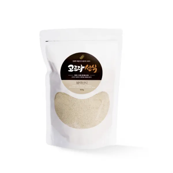 고르다선식 블랙 선식가루, 1개, 500g