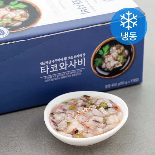 설래담 타코와사비 (냉동), 400g, 1개