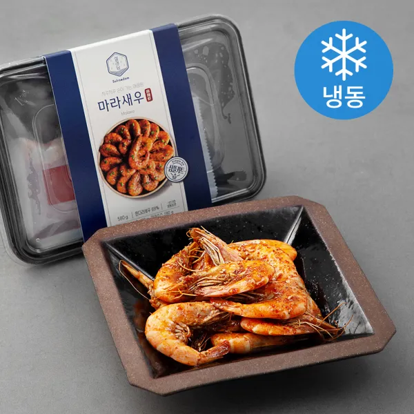 설래담 마라새우 (냉동), 580g, 1개