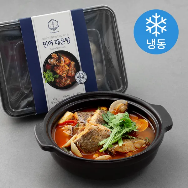설래담 민어 매운탕 (냉동), 800g, 1개