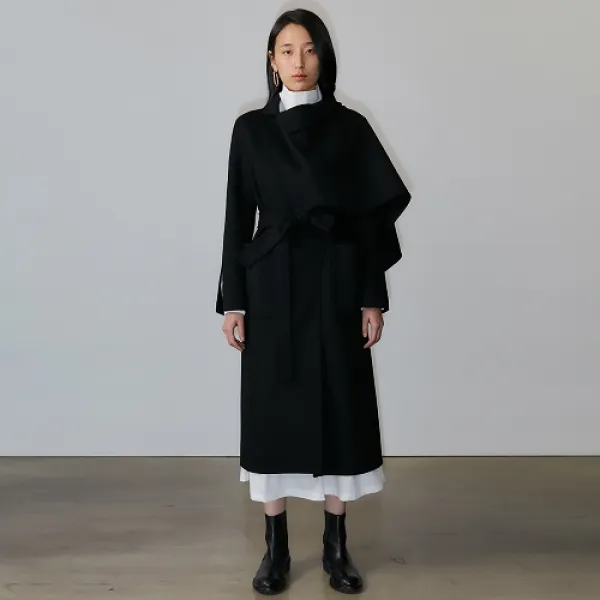 해프닝 여성용 HANDMADE CAPE COAT