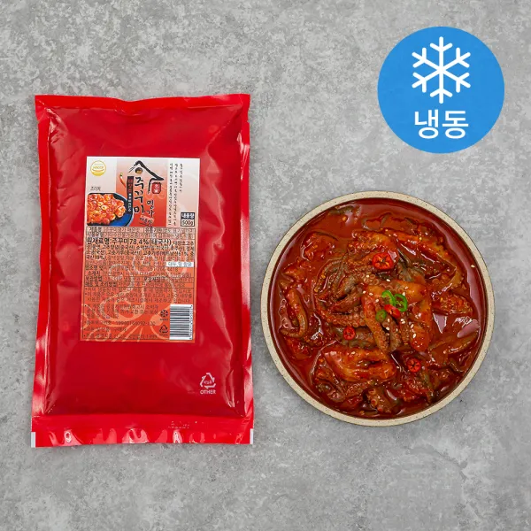 주꾸미명가 매운맛 냉동 500g 1팩