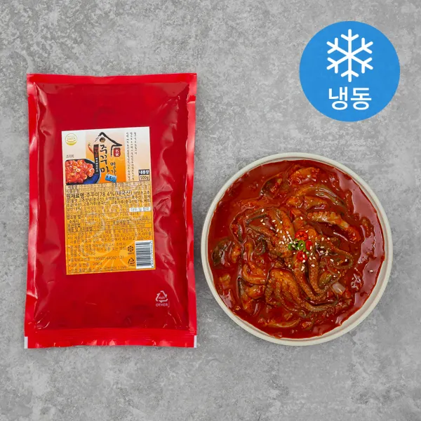 주꾸미명가 보통맛 냉동 500g 1팩