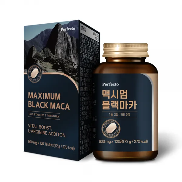 퍼펙토 맥시멈 블랙마카 72g, 120정