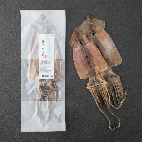 해맑은번영 구룡포 오징어 2미, 120g, 1개