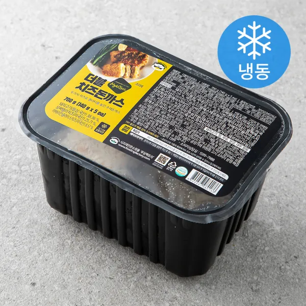 푸딩팩토리 더블 치즈돈까스 냉동 700g 1팩