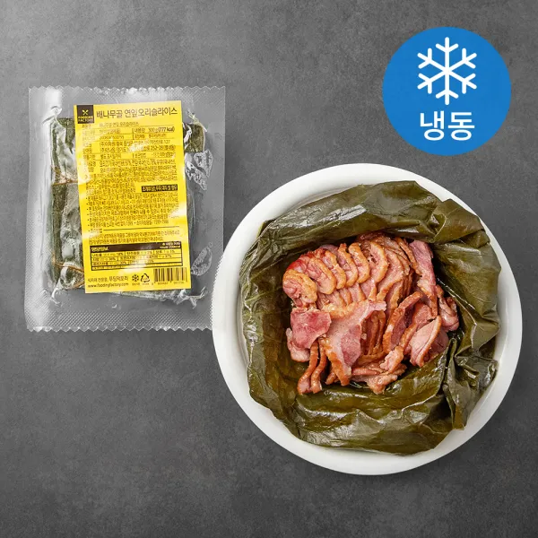 푸딩팩토리 배나무골 연잎오리 슬라이스 냉동 300g 1개