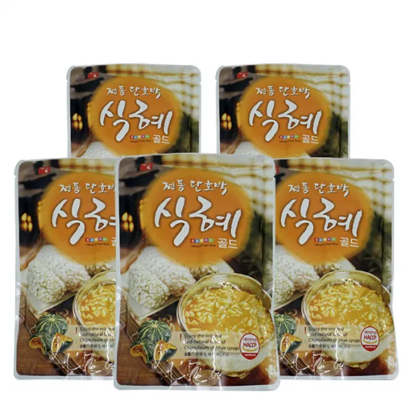 참다음 단호박 식혜 골드 6배 희석음료, 790ml, 5개