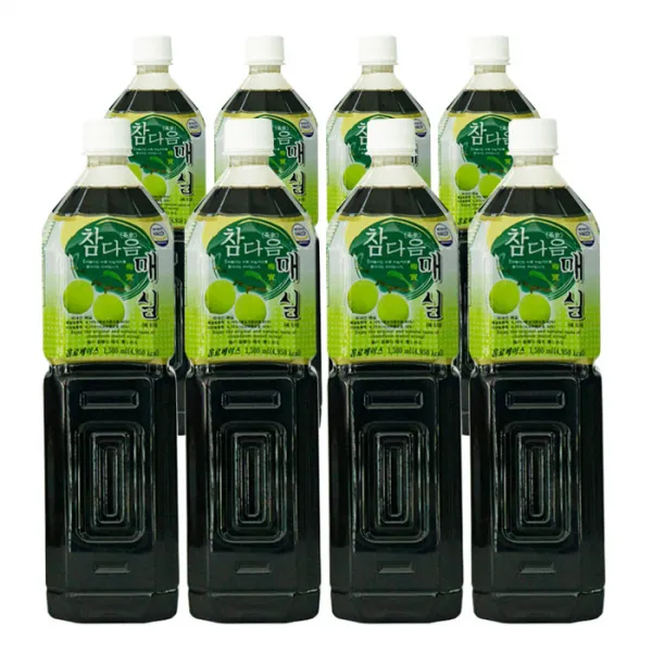 참다음 매실 농축액, 1500ml, 8개