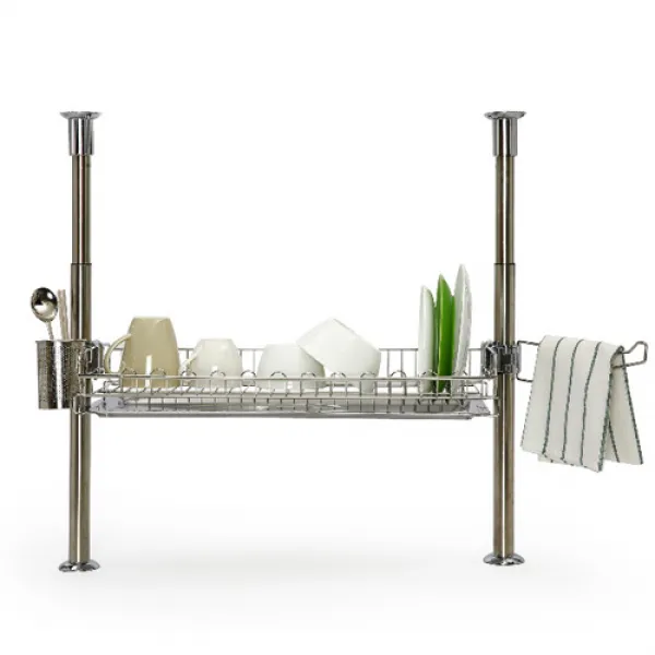 아이넥스 뮤즈 더블원터치 기둥 1단 싱크선반 600U