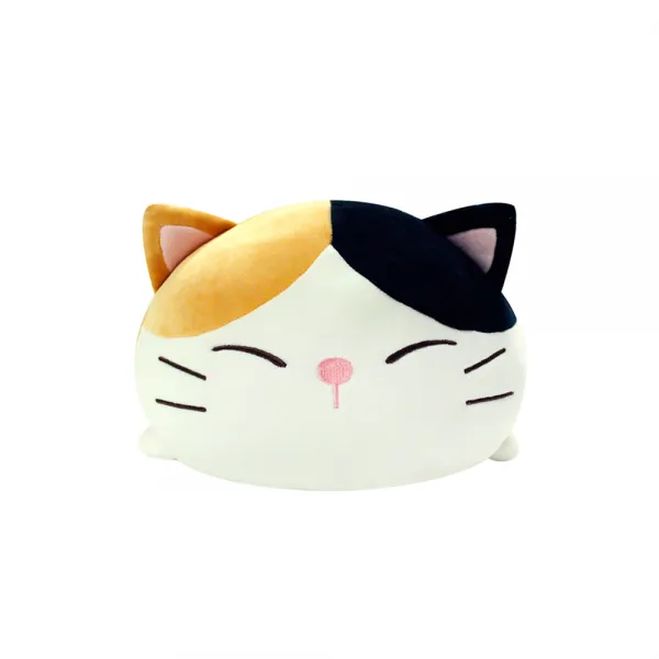 모찌모찌 까망 고양이 쿠션 인형 S 가로 20cm, 혼합색상