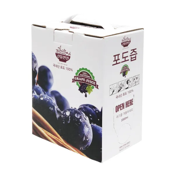 산들만찬 포도즙, 2L, 1개