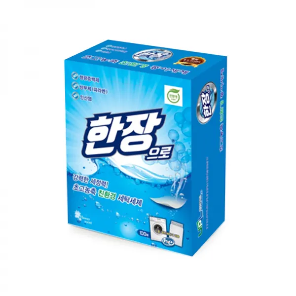 초고농축 한장으로 종이세제, 100개입, 1개