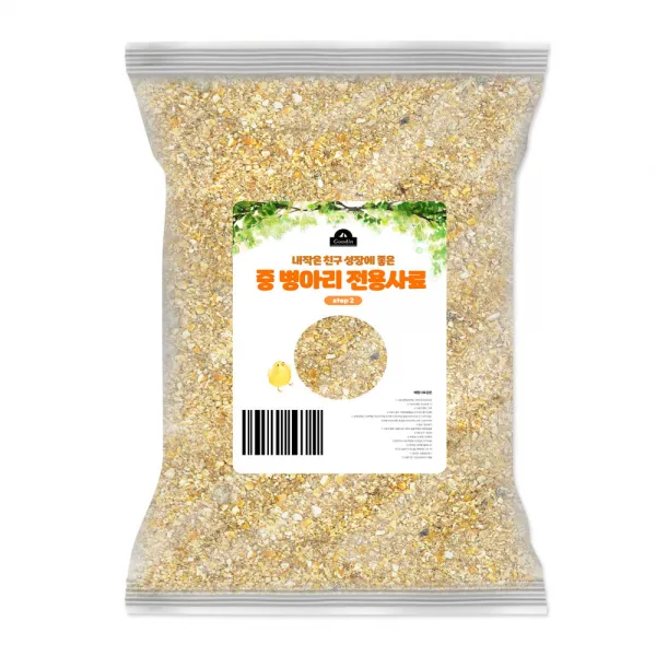 구딘 중병아리 전용사료 Step 2, 5kg, 1개
