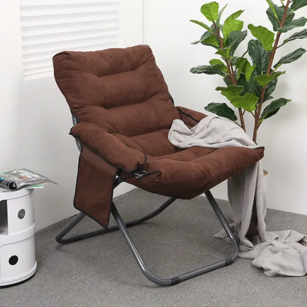 가팡 철제 접이식소파 IYNA029, 03번 브라운