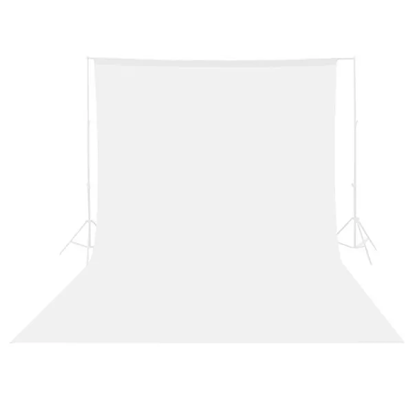 포커스 사진 영상 촬영용 크로마키 배경천 화이트 1.5 x 2 m, 1개