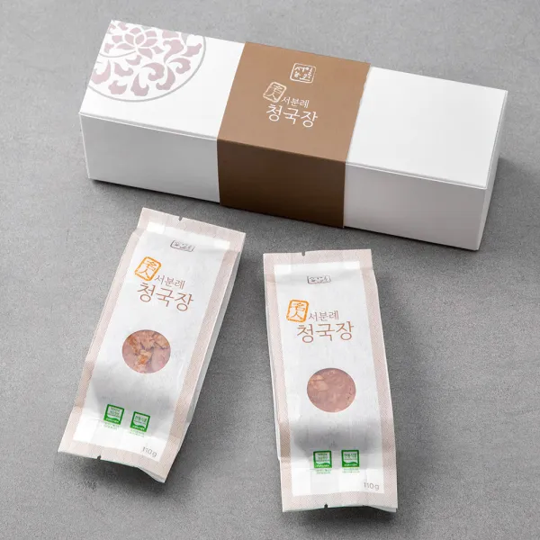 서일농원 서분례 명인 명인청국장, 110g, 4팩
