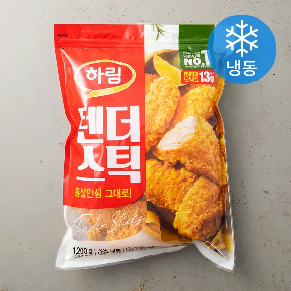 하림 텐더스틱 (냉동), 1200g, 1개