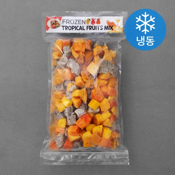 대구농산 베트남 열대과일 믹스 (냉동), 2kg, 1개